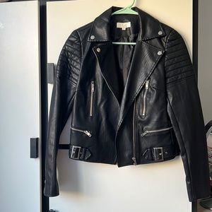 Nasty Gal Motor Leather Jacket